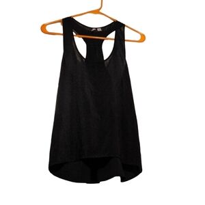 Frenchi Sheer Black Top Size XS.